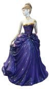 COALPORT - 2005 LIMITED EDITION LADY CAROLINE AT THE OPERA BONE CHINA FIGURE