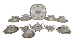 TWO 20TH CENTURY VINTAGE CHINA PART TEA SERVICES
