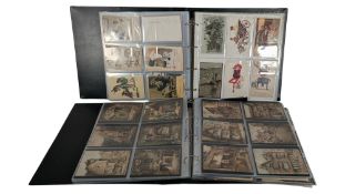 COLLECTION OF 20TH CENTURY VINTAGE POSTCARDS