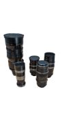 COLLECTION OF VINTAGE GERMAN CAMERA LENSES