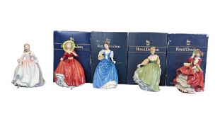 ROYAL DOULTON - COLLECTION OF LATE 20TH CENTURY PORCELAIN LADY FIGURES