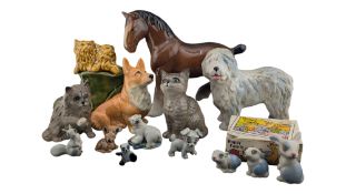 ASSORTMENT OF 20TH CENTURY VINTAGE CHINA ANIMALS