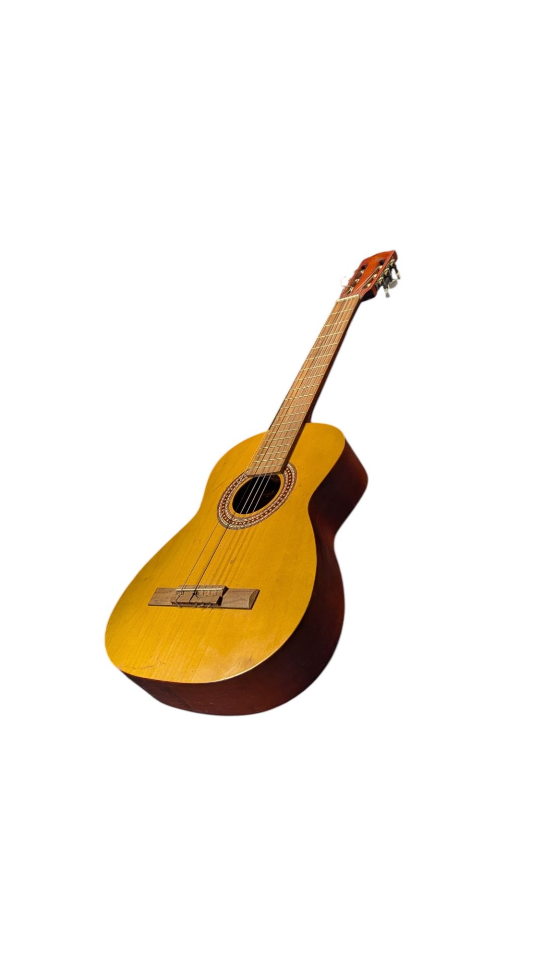 TWO VINTAGE SPANISH STYLE ACOUSTIC GUITARS - Image 2 of 5
