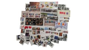 COLLECTION OF UNFRANKED ROYAL MAIL POSTAGE STAMPS