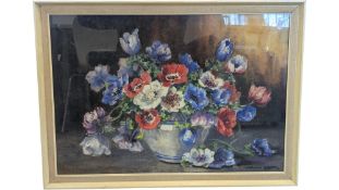 MARION BROOM (1878-1962) WATERCOLOUR STILL LIFE STUDY