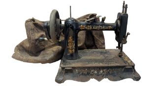 19TH CENTURY VICTORIAN NEW NATIONAL SEWING MACHINE