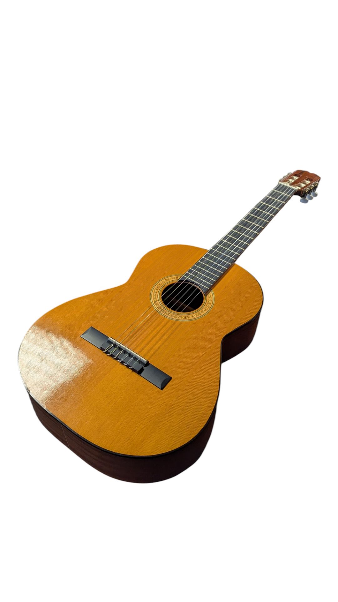 TWO VINTAGE SPANISH STYLE ACOUSTIC GUITARS - Image 3 of 5