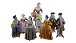 COLLECTION OF EARLY TO MID 20TH CENTURY GERMAN PORCELAIN FIGURES