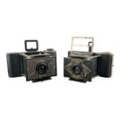 ENSIGN, BRITAIN - TWO MIDGET FOLDING CAMERAS
