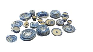 COLLECTION OF 20TH CENTURY COPELAND SPODE BLUE & WHITE CHINA