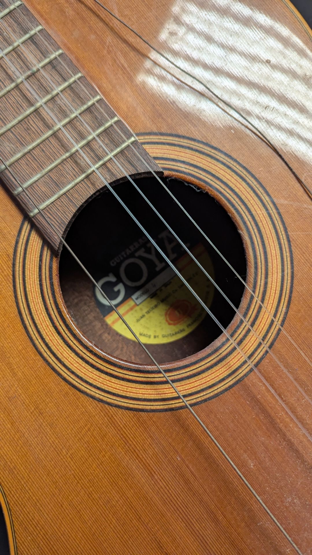 GOYA MODEL 4 SPANISH CLASSICAL GUITAR - Image 2 of 4