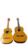 TWO VINTAGE SPANISH STYLE ACOUSTIC GUITARS
