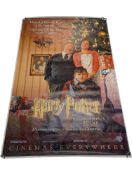 LARGE HARRY POTTER & THE PHILOSOPHER'S STONE MOVIE POSTER