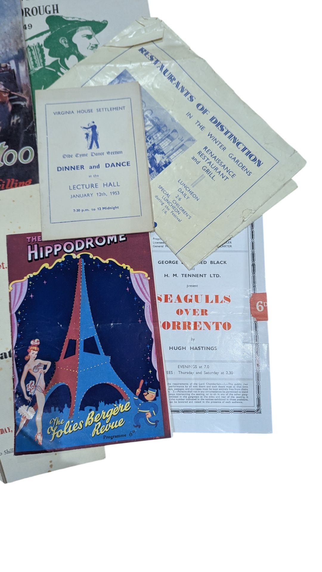 COLLECTION OF 20TH CENTURY PROGRAMMES - Image 2 of 4