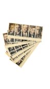 1930S ARDATH TOBACCO EMPIRE PERSONALITIES CIGARETTE CARD SERIES UNCUT