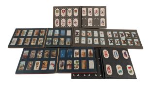 FIVE ALBUMS OF EARLY TO MID 20TH CENTURY CIGARETTE CARDS