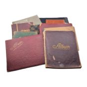 COLLECTION OF EARLY 20TH CENTURY ALBUMS & RELATED EPHEMERA