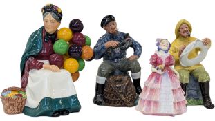 ROYAL DOULTON, ENGLAND - COLLECTION OF VINTAGE 20TH CENTURY PORCELAIN FIGURINES