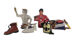 GARY SEYMOUR - SIX LATE 20TH / 21ST CENTURY NOVELTY TEAPOTS