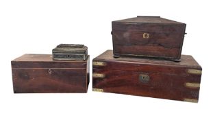 COLLECTION OF 20TH CENTURY VINTAGE WOODEN BOXES