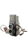 ROLLEI, GERMANY - 1930S ROLLEIFLEX GREY BABY 4X4 TLR CAMERA