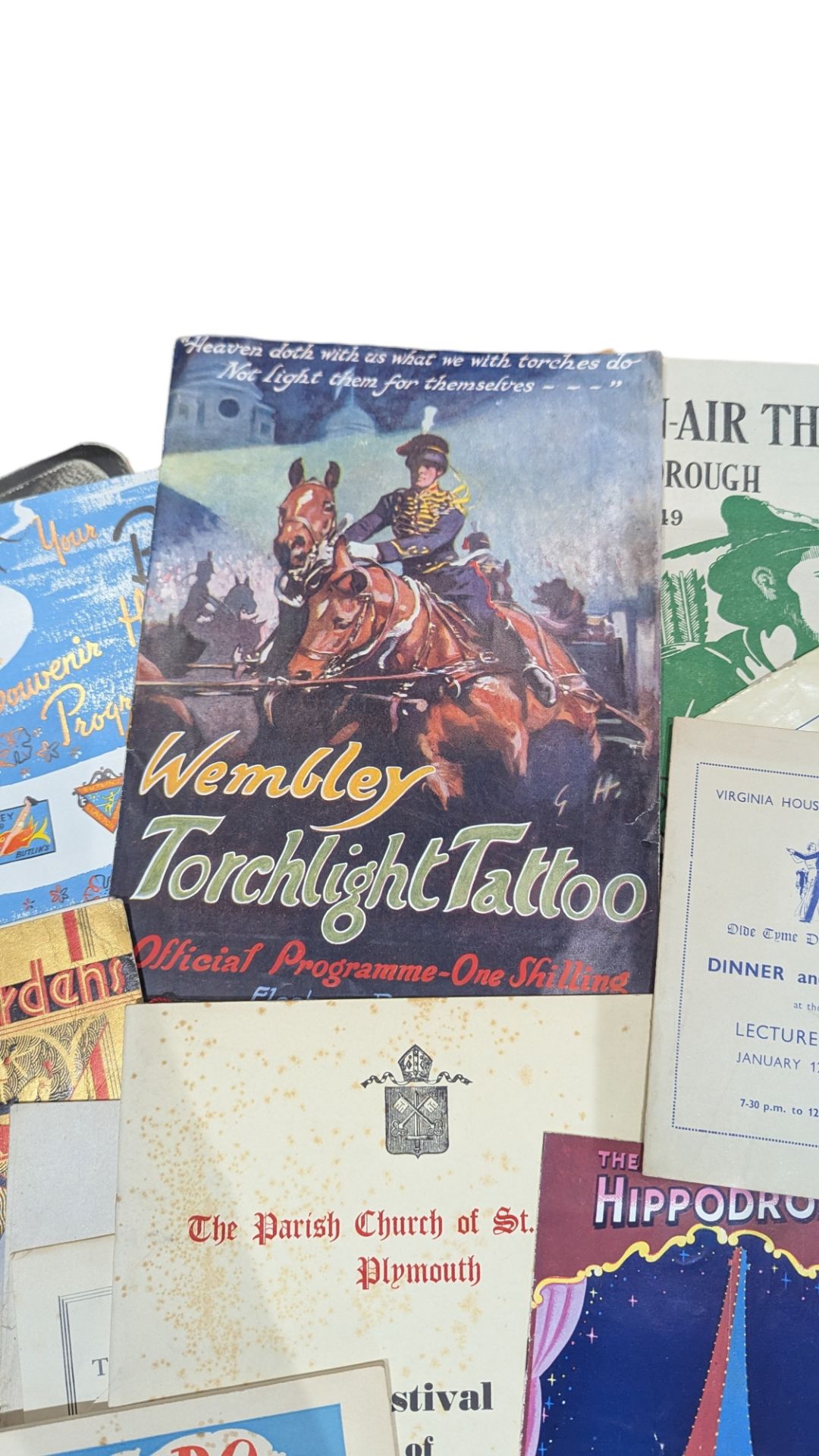 COLLECTION OF 20TH CENTURY PROGRAMMES - Image 3 of 4
