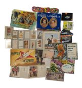 CIGARETTE CARDS, EPHEMERA - COLLECTION OF VINTAGE 20TH CENTURY CIGARETTE CARDS & OTHERS
