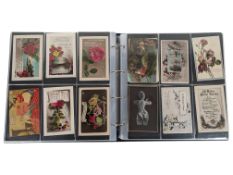 COLLECTION OF EARLY TO MID 20TH CENTURY VINTAGE POSTCARDS