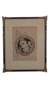 1900S MADONNA & CHILD ILLUSTRATION