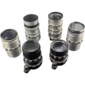 COLLECTION OF VINTAGE GERMAN CAMERA LENSES