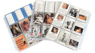PLAYBOY, ADULT ENTERTAINMENT - COLLECTION OF EROTIC NUDE TRADING CARDS