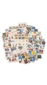 COLLECTION OF UNFRANKED ROYAL MAIL POSTAGE STAMPS