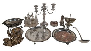 COLLECTION OF 20TH CENTURY VINTAGE SILVER PLATE