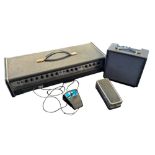 TWO AMPS & COLLECTION OF GUITAR PEDALS & EFFECTS