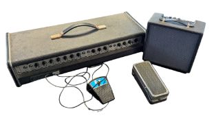 TWO AMPS & COLLECTION OF GUITAR PEDALS & EFFECTS