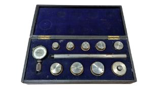 20TH CENTURY VINTAGE RUSTLESS ACE BY ENGINEERING PRODUCTS DIAL BORE GAUGE SET
