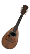 20TH CENTURY BOWL BACK MANDOLIN MUSICAL INSTRUMENT