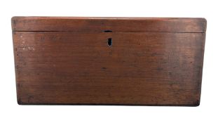 EARLY 20TH CENTURY EDWARDIAN MAHOGANY LETTER BOX