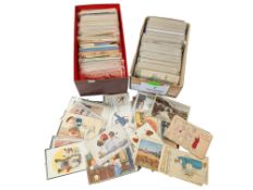COLLECTION OF 20TH CENTURY VINTAGE POSTCARDS