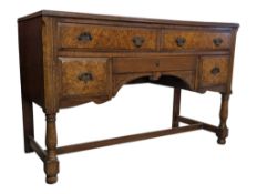 EARLY 20TH CENTURY WALNUT DRESSING TABLE