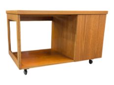 MCINTOSH FURNITURE - TRISTOR MID CENTURY TEAK FOLD OVER COFFEE TABLE