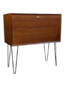 BRITISH MODERN DESIGN - RETRO MID CENTURY TEAK CABINET
