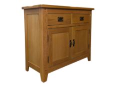 CONTEMPORARY OAK SIDEBOARD
