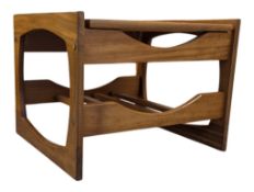 G PLAN FURNITURE - RETRO MID CENTURY TEAL TILE TOP COFFEE TABLE