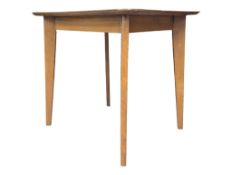 BRITISH MODERN DESIGN - VINTAGE 20TH CENTURY TEAK & FORMICA OCCASIONAL TABLE