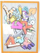 JOHN CRASH MATOS - CONTEMPORARY 2013 TICK TOCK PRINT