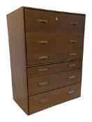 JOHN & SYLVIA REED FOR STAG - CONCORD OAK CHEST OF DRAWERS