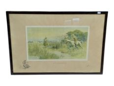 AFTER SNAFFLES (CHARLES JOHNSON PAYNE) VINTAGE CHROMOLITHOGRAPH PAINTING