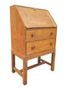 HEALS MANNER - ART DECO OAK BUREAU