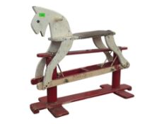 VINTAGE 20TH CENTURY MID CENTURY CHILD'S ROCKING HORSE